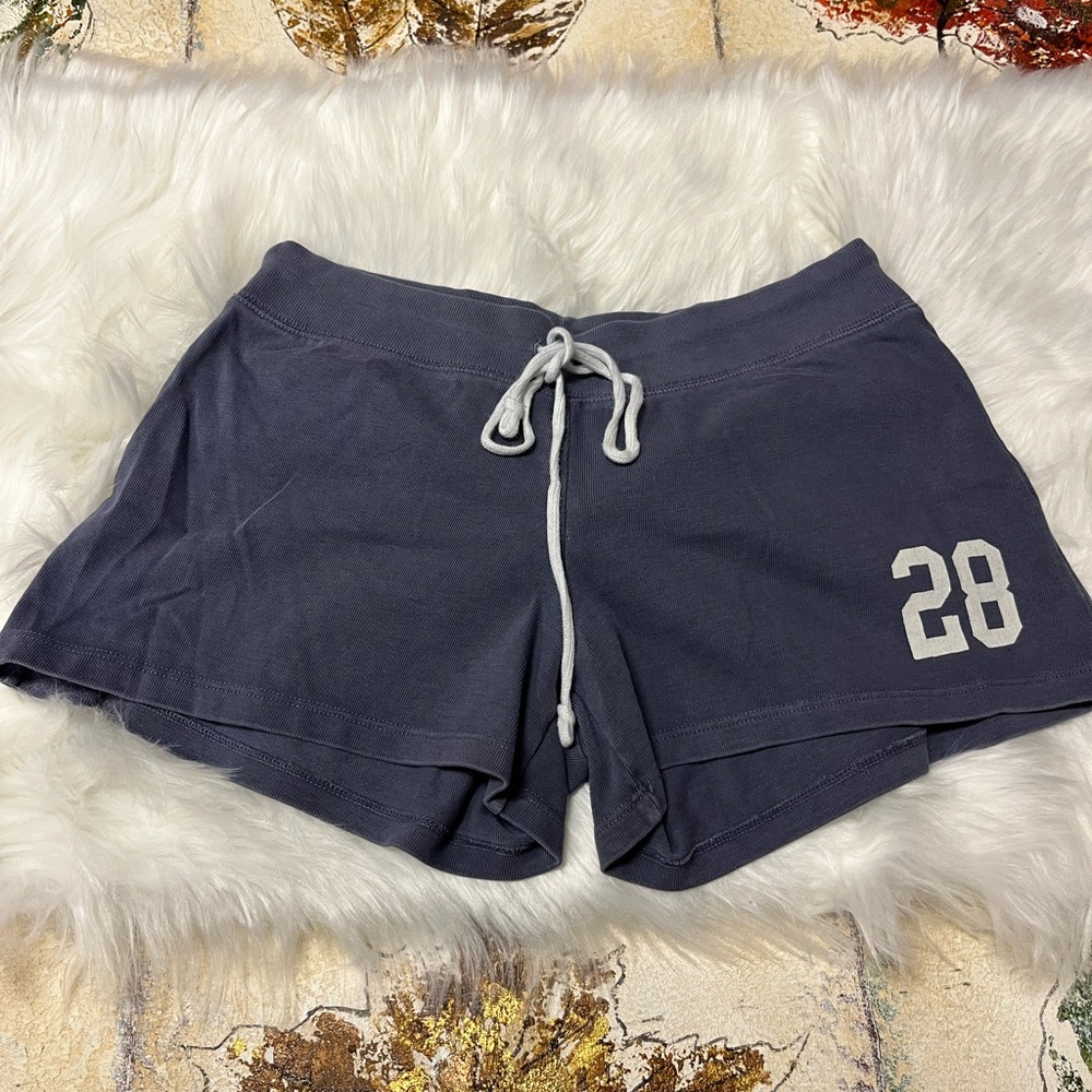 Brandy Melville Navy Athletic Shorts with Drawstring